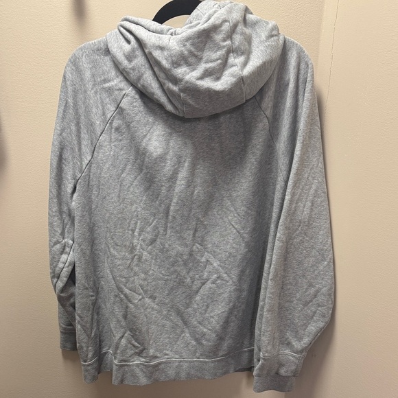 Nike Heather Gray Zip-Up Hoodie - Picture 6 of 6